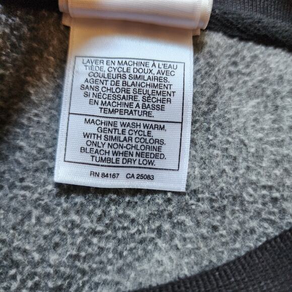 Disney Store Grumpy Sweatshirt Mens Size Lg Vintage Gray Fleece Embroidered 90's - Picture 7 of 8